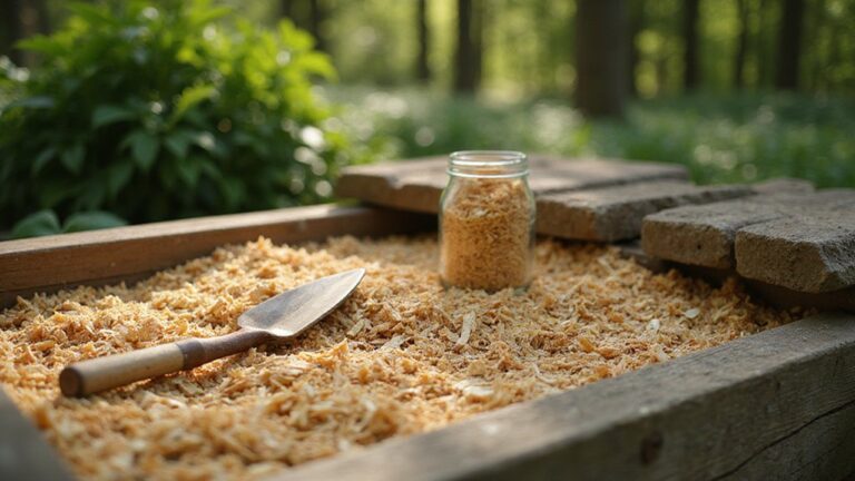 can pine shavings mulch