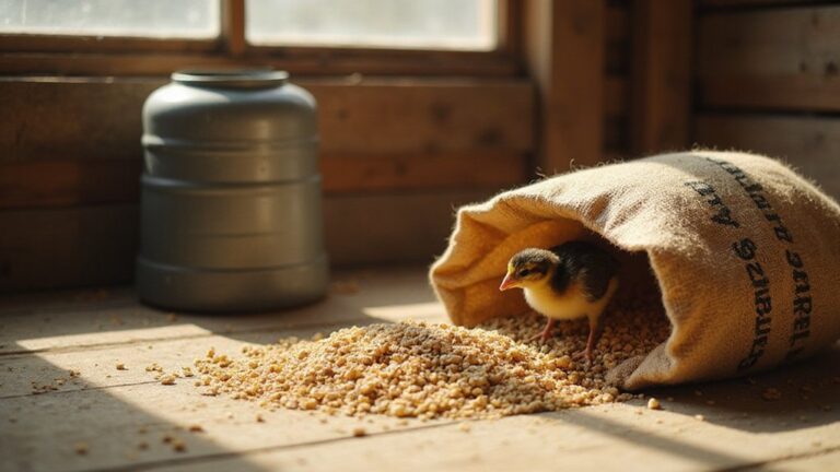 chick feed transition timing