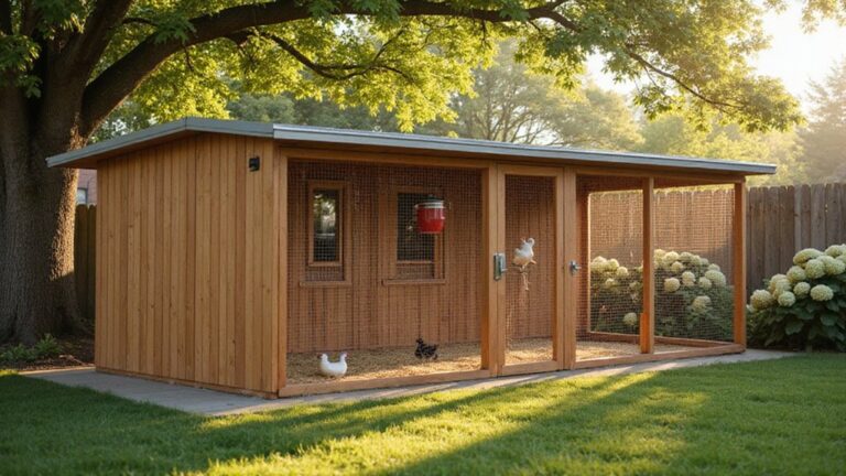 chicken coop enclosure ideas