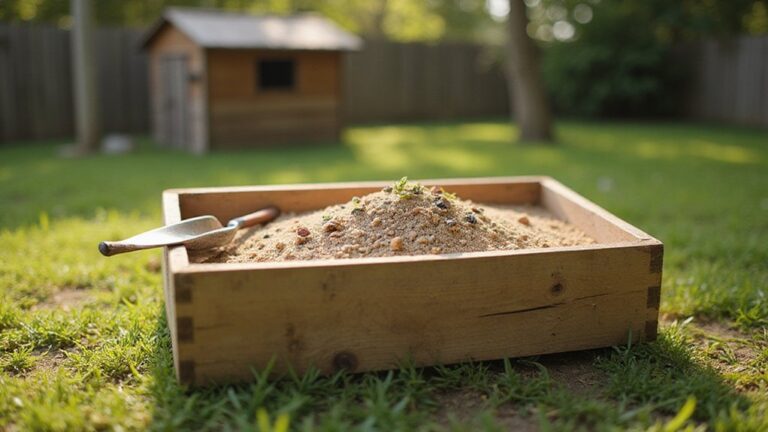 create chicken dust bath