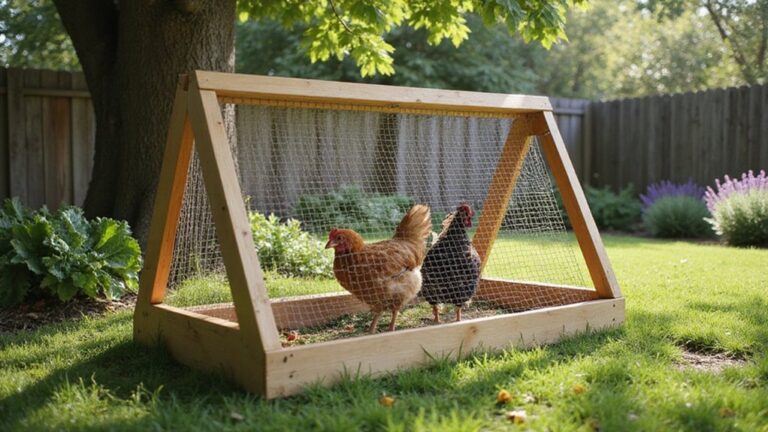 movable poultry confinement system