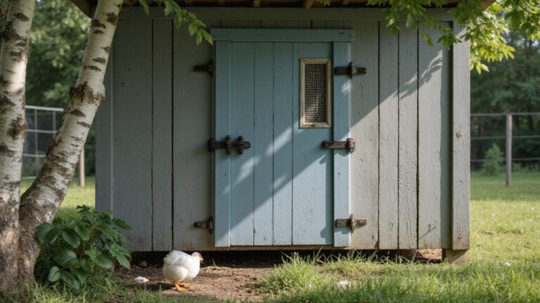 secure chicken coop doors