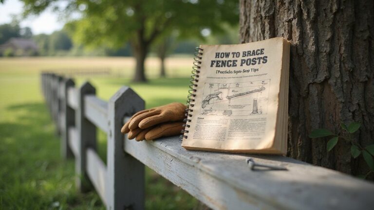 securely reinforce fence posts